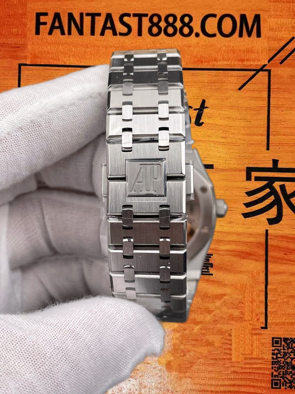 高仿APS廠愛彼皇家橡樹15510綠盤 41mm實拍圖7