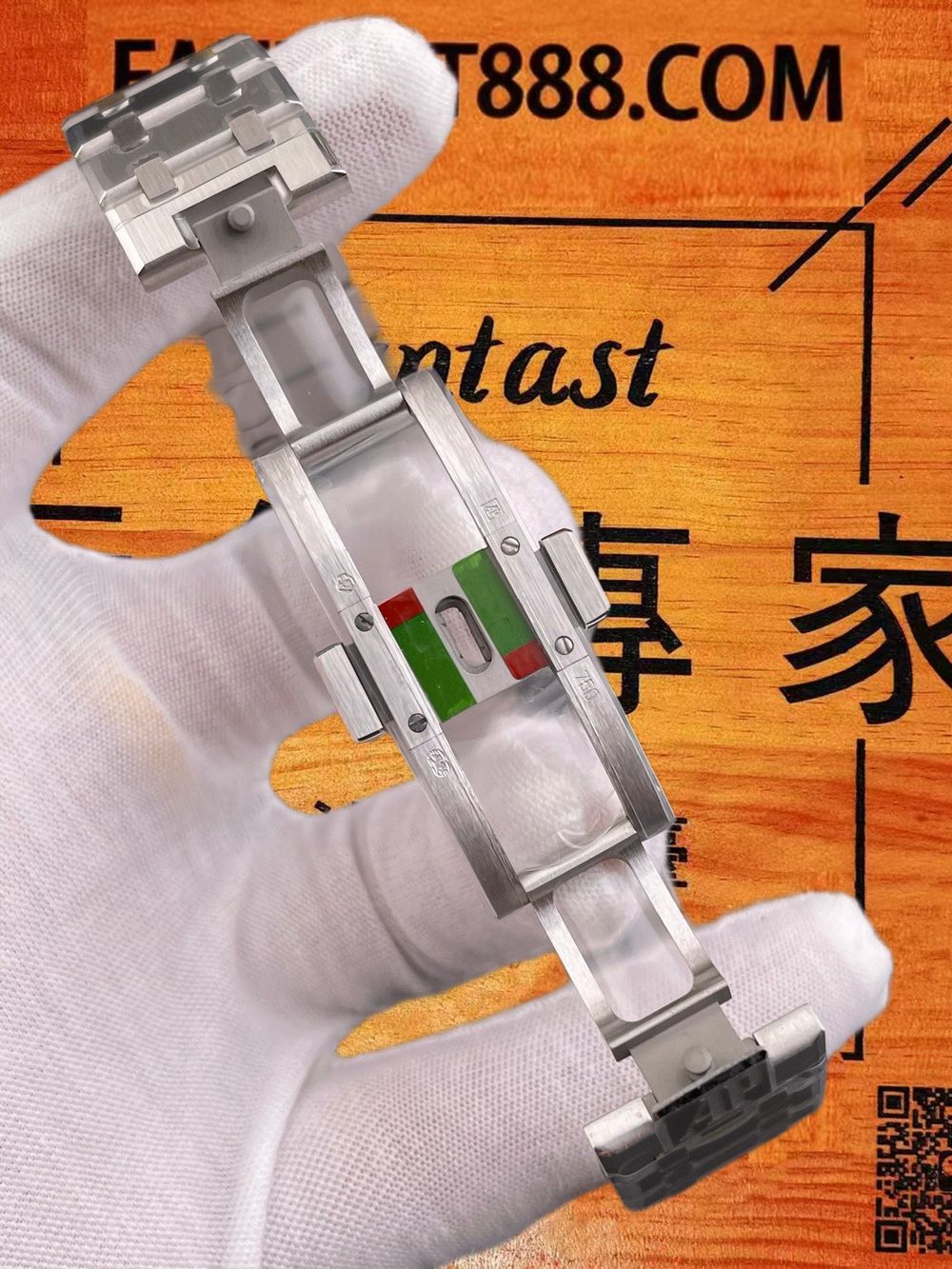 高仿ZF廠愛彼皇家橡樹15510冰藍盤 41mm實拍圖7