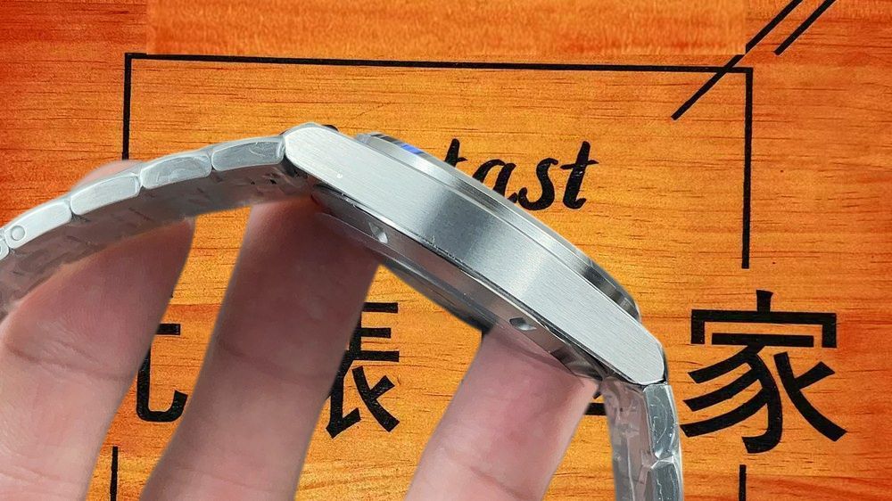 高仿V7廠IWC工程師黑格紋盤 40mm實拍圖4