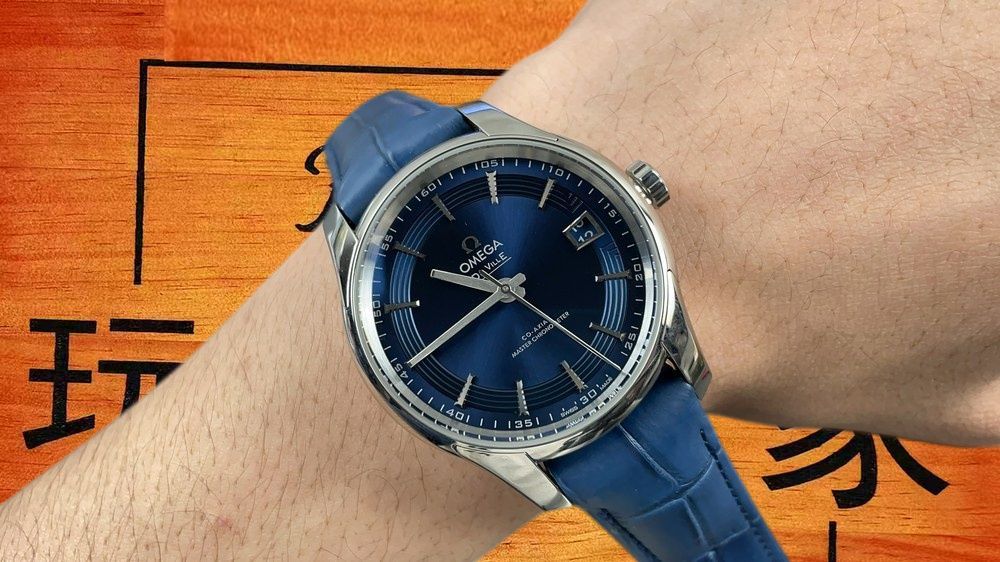 高仿VS廠歐米茄明亮之藍Aqua Terra藍盤 41mm實拍圖2