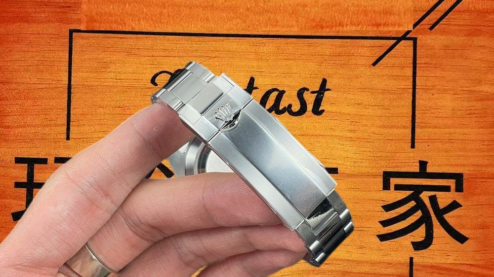高仿勞力士潛航者藍盤藍寶石圈鑽殼 40mm實拍圖6