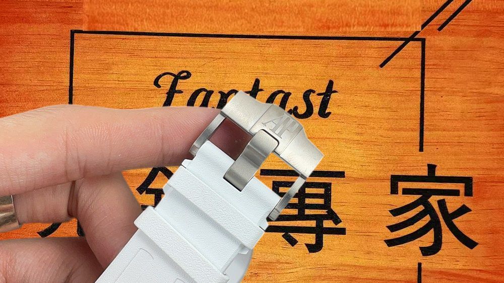 高仿APS廠愛彼皇家橡樹15707白陶瓷 42mm實拍圖6
