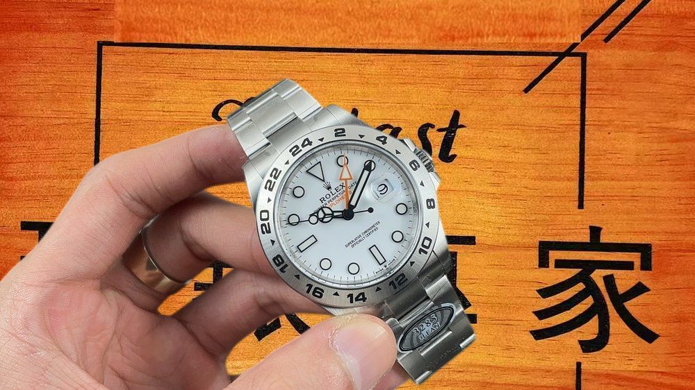 高仿Clean廠勞力士探險家二代白盤 42mm