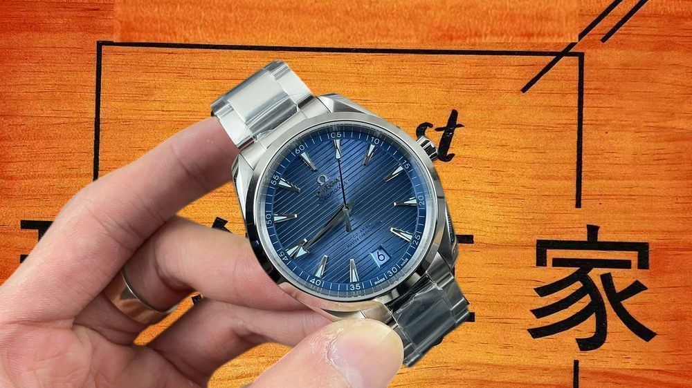 高仿VS廠歐米茄海馬150藍盤 41mm