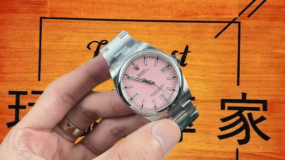 高仿Clean廠勞力士蠔式恒動36粉盤 36mm