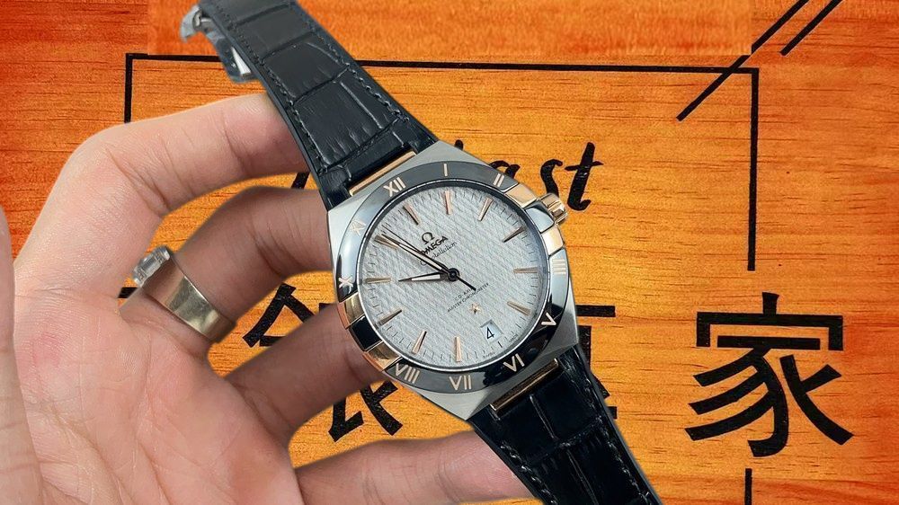 高仿VS廠歐米茄星座五代間玫 41mm
