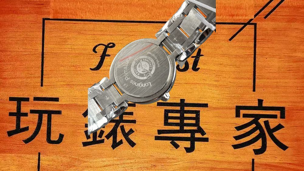 高仿KY廠浪琴心月羅馬刻度 26.5mm實拍圖5