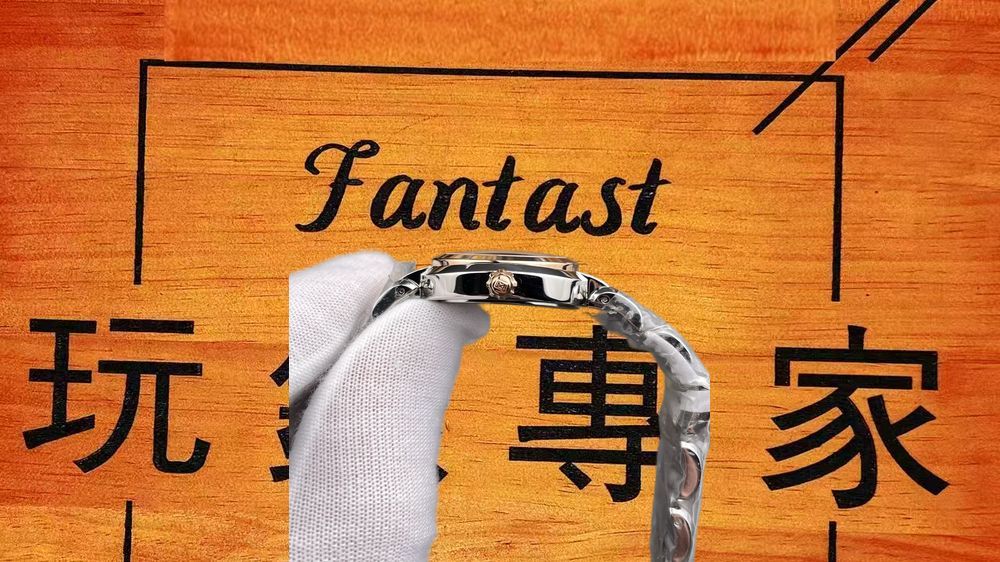 高仿KY廠浪琴心月間玫金貝母 26.5mm實拍圖4