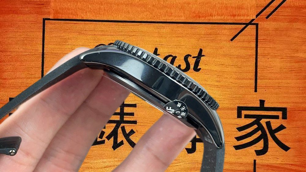 高仿AF廠浪琴康卡斯黑武士全黑實拍圖4