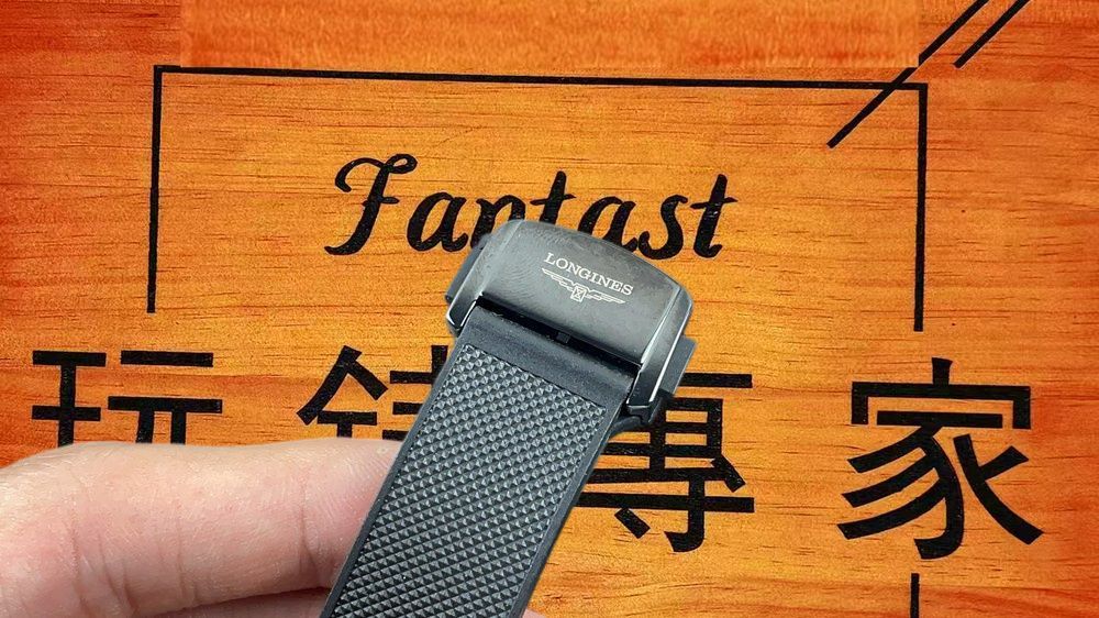 高仿AF廠浪琴康卡斯黑武士全黑實拍圖6