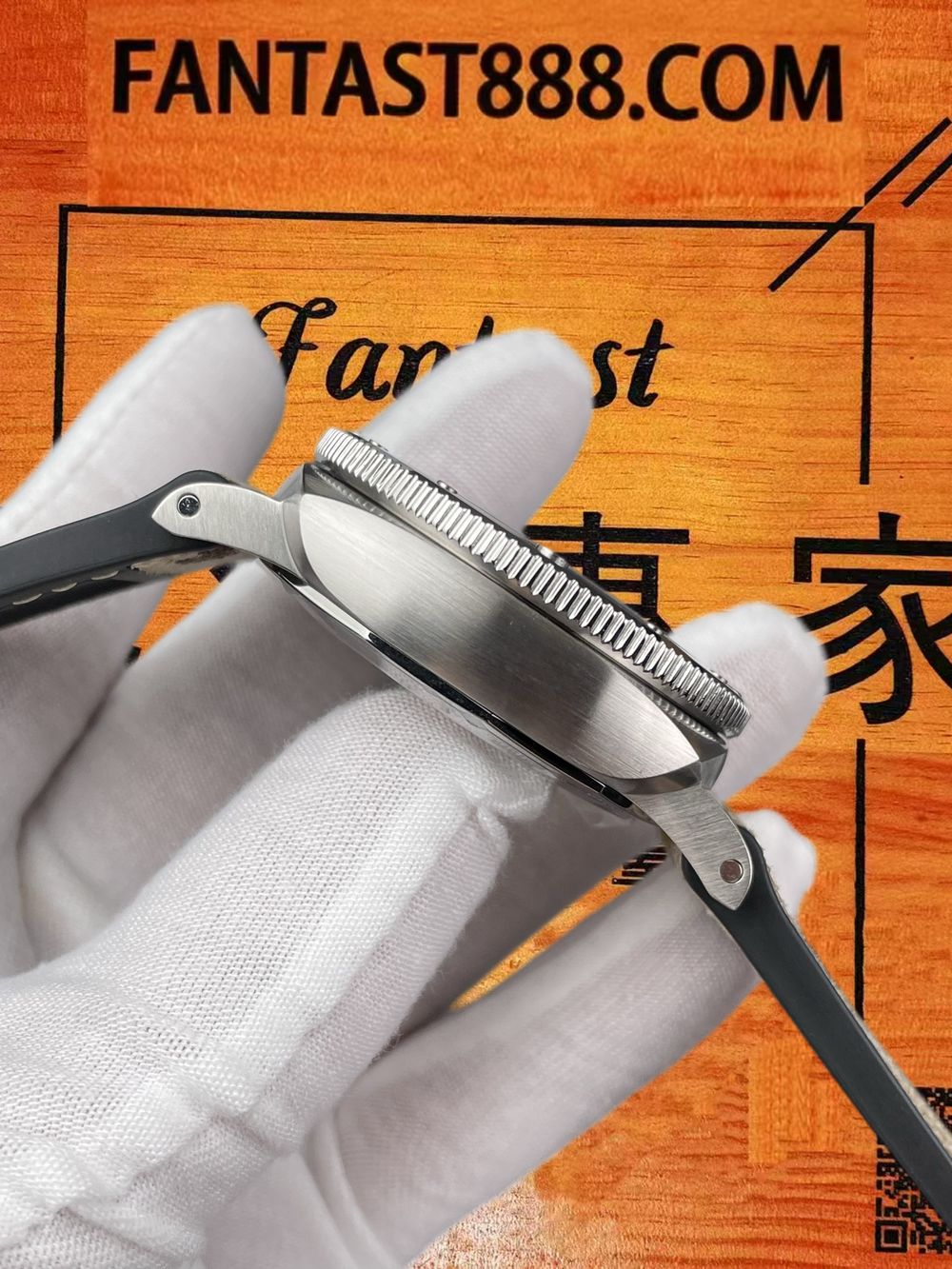 高仿VS廠沛納海潛行PAM1518海豹灰盤迷彩帶 44mm實拍圖4