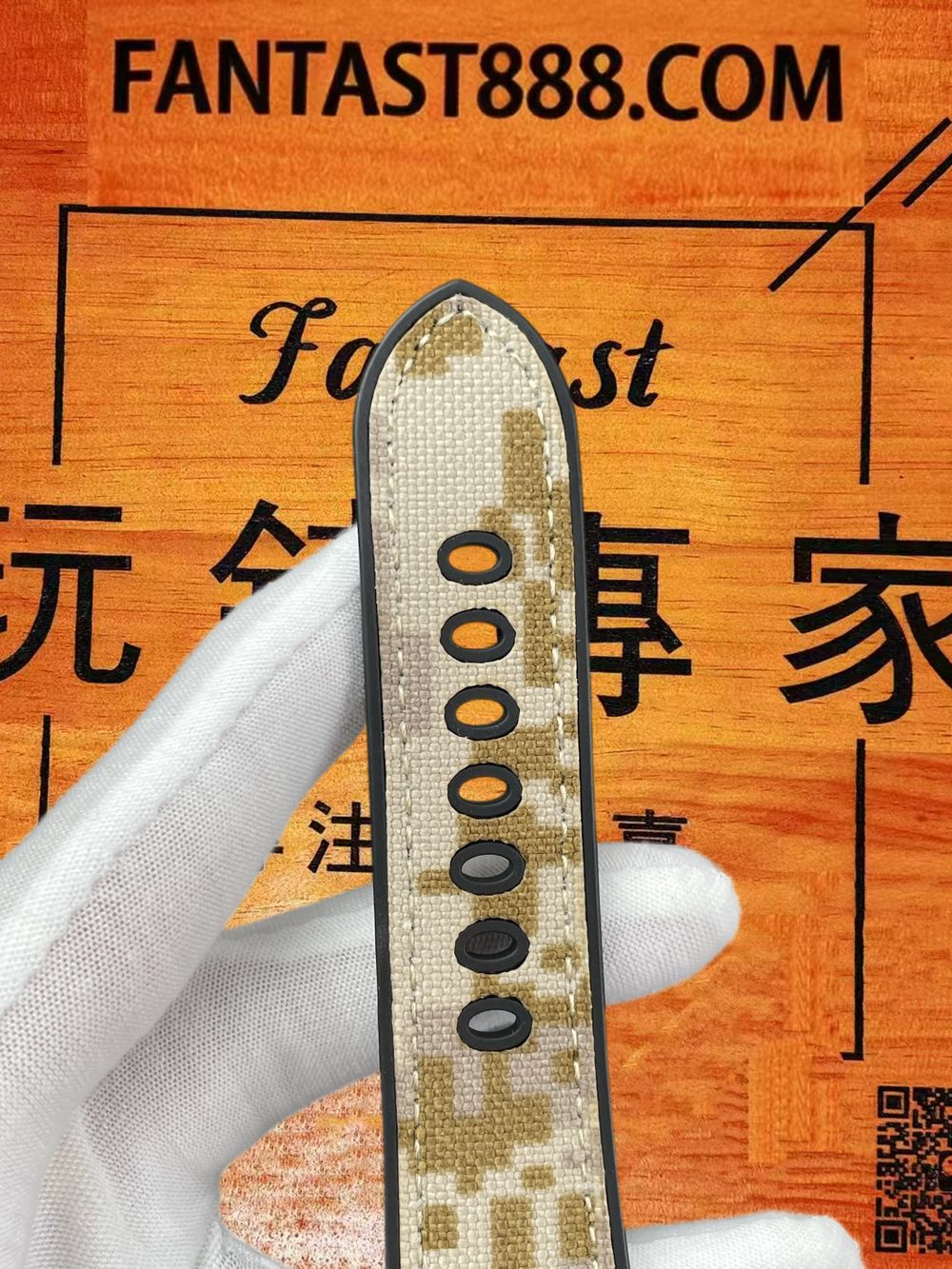 高仿VS廠沛納海潛行PAM1518海豹灰盤迷彩帶 44mm實拍圖8