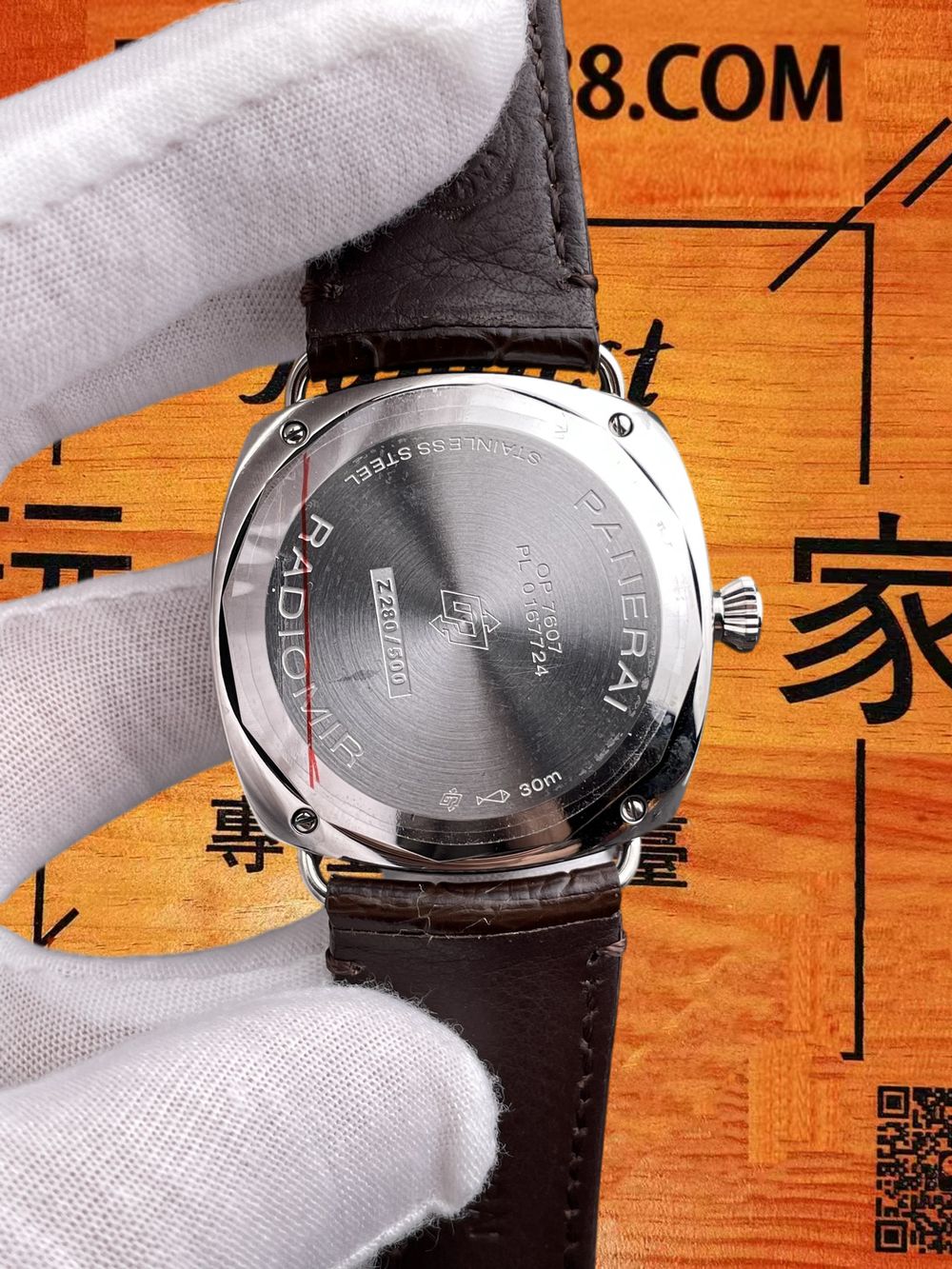 高仿VS廠沛納海Radiomir PAM1386墨綠盤 40mm實拍圖5