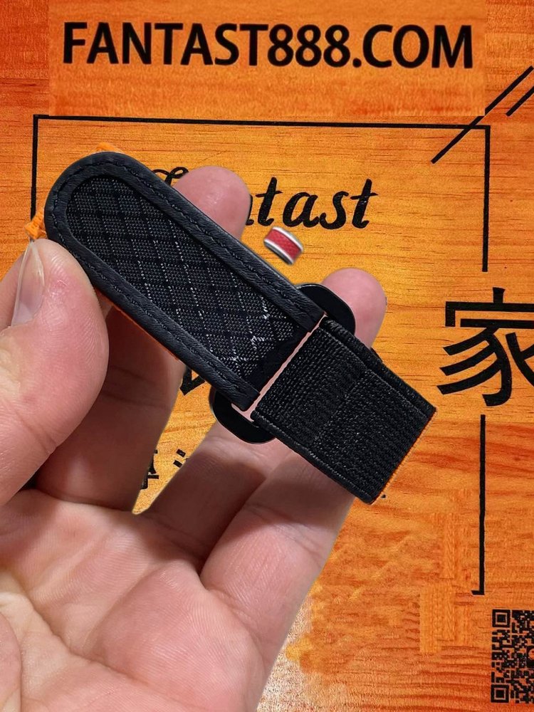RICH RM67-02碳纖維黑橙版（黑殼橙帶）實拍