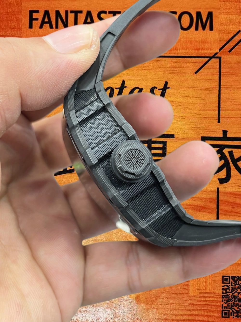 高仿理查德米勒RM12-01NTPT碳纖維真陀飛輪手動上鏈