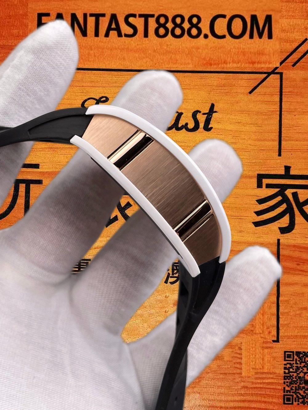 高仿V2版理查德米勒RM88笑臉鏤空自動 48x39.7mm