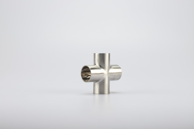 Sanitary 4 way cross