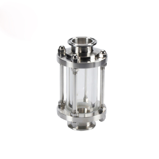 Sanitary stainless steel sight glass