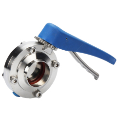 Pneumatic /manual butterfly valve