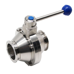 Butterfly ball valve