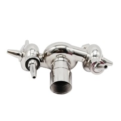 Horn type cleaning ball