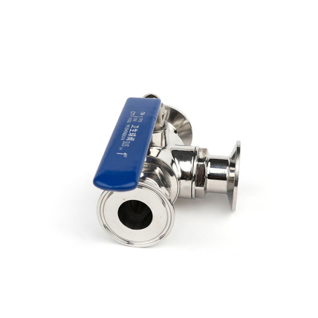 Three way ball valve