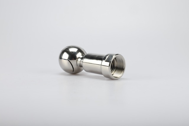 Female thread rotary cleaning ball