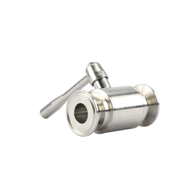 New style direct way ball valve
