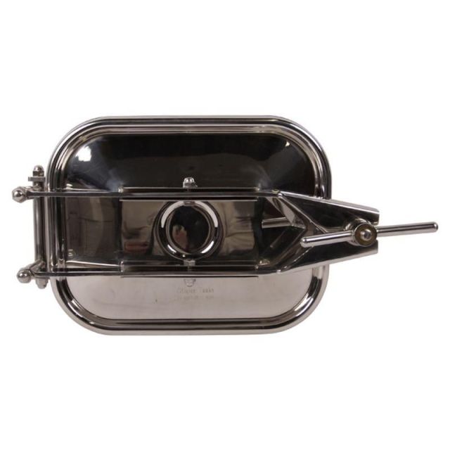 Stainless steel rectangular manhole cover (Without pressure)