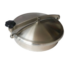 Stainless steel manway cover