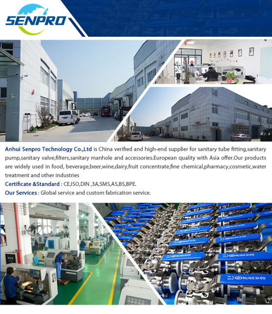 China sanitary tube fittings and valve supplier