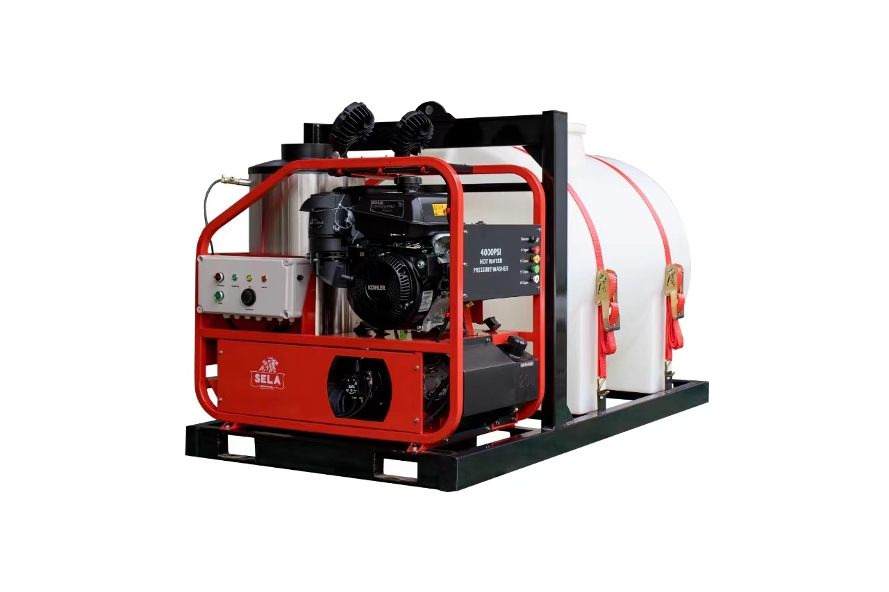 SELA Industrial 4000 psi Hot Water Pressure Washer