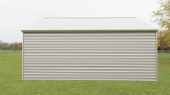 SELA Industrial 23 ft×22 ft Double Garage Metal Shed