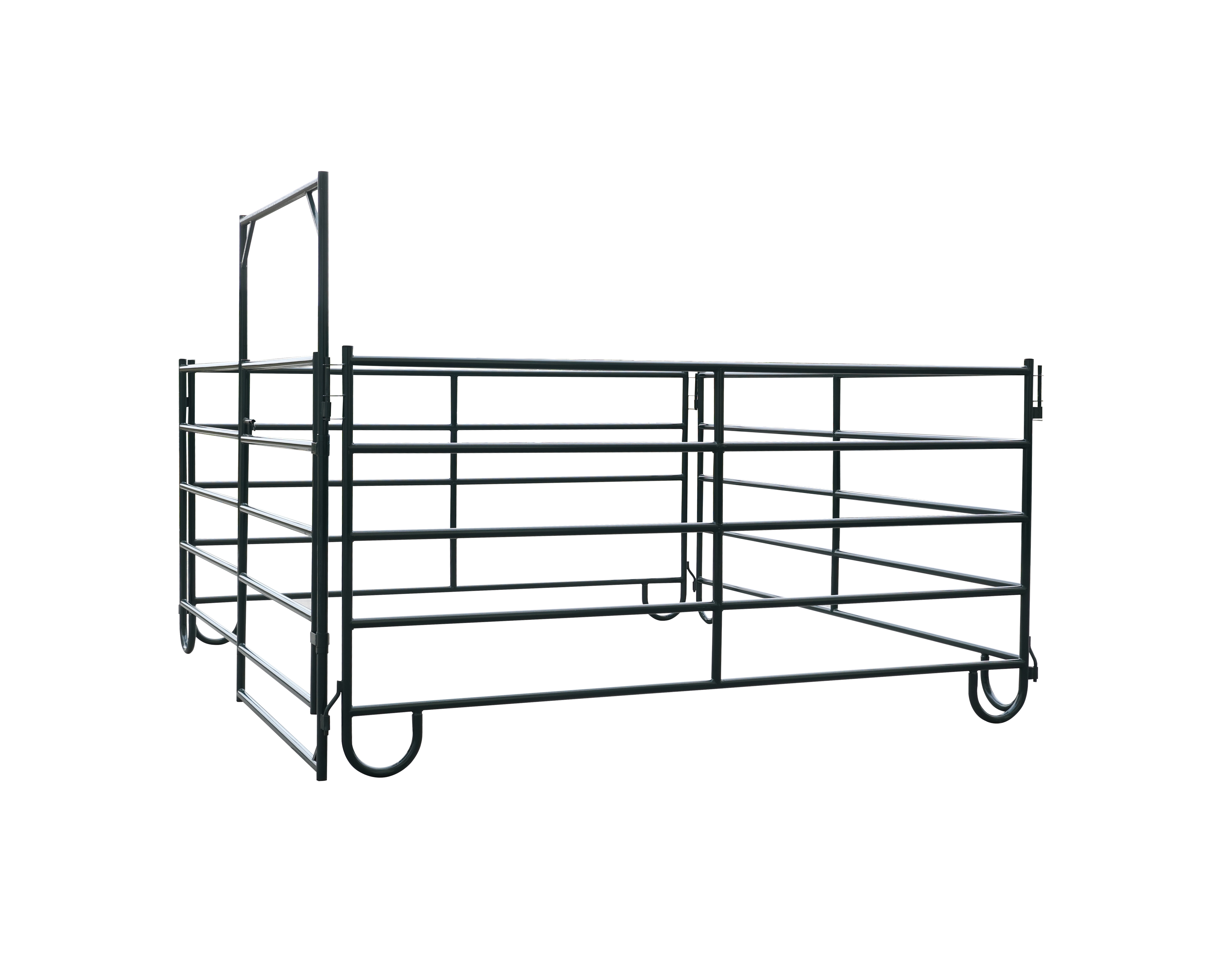 SELA Industrial 5 ft×10 ft Corral Panels (54pcs Panels & 2pcs Gates)
