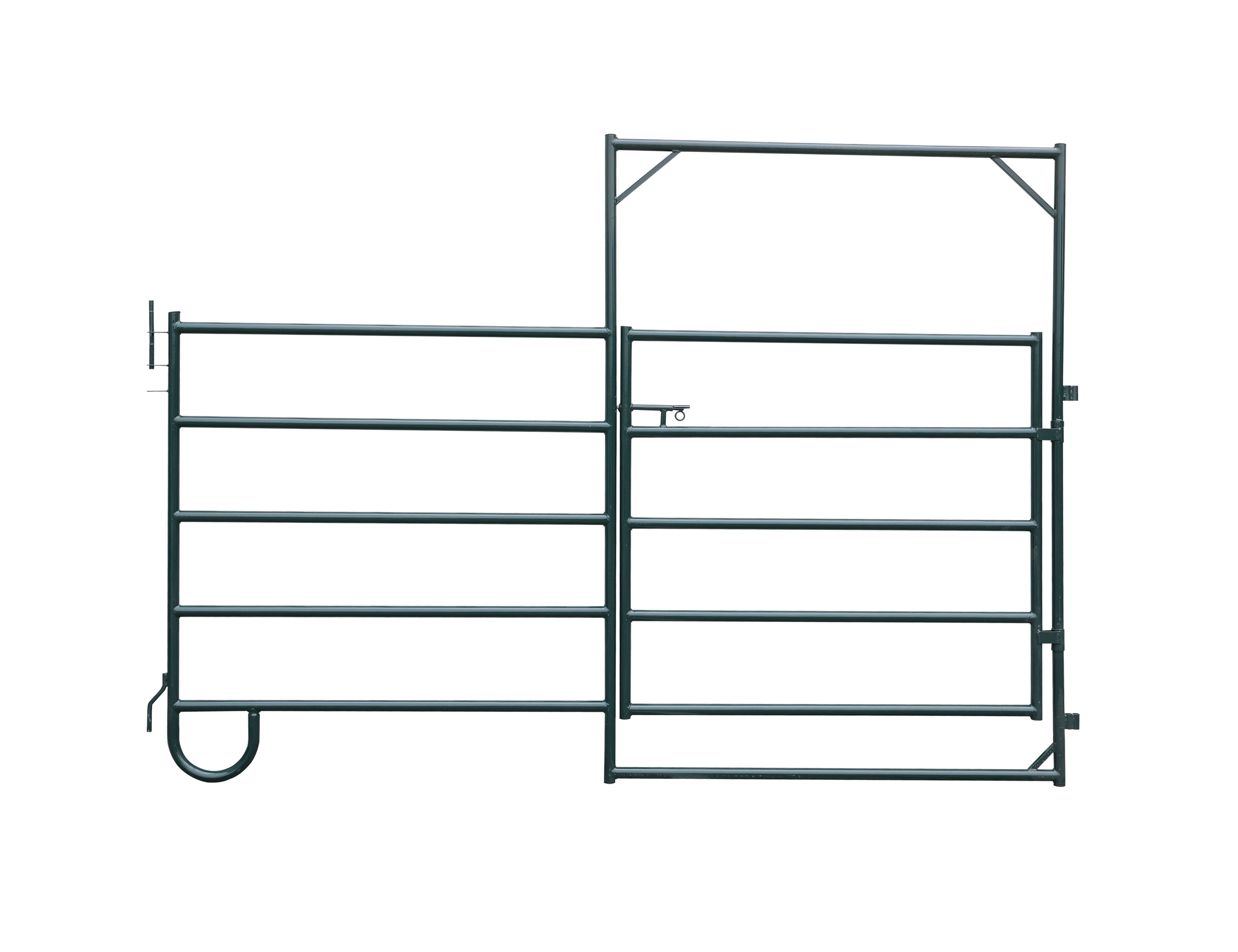 SELA Industrial 5 ft×10 ft Corral Panels (54pcs Panels & 2pcs Gates)