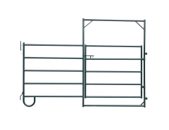 SELA Industrial 5 ft×10 ft Corral Panels (54pcs Panels & 2pcs Gates)