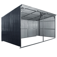 SELA Industrial 20 ft×12 ft Livestock Metal Shed