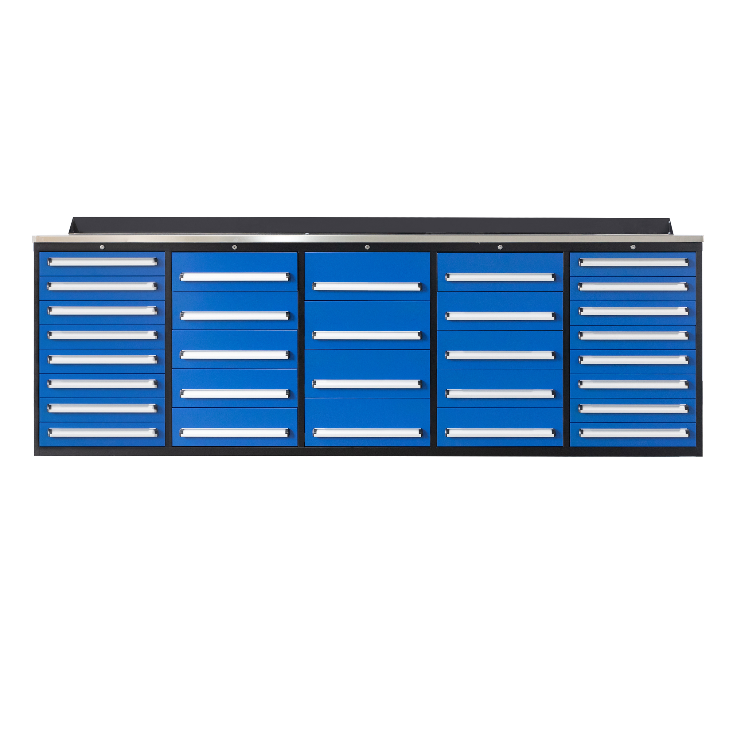 SELA Industrial 10FT-30D-3 Workbench, 30 Drawers