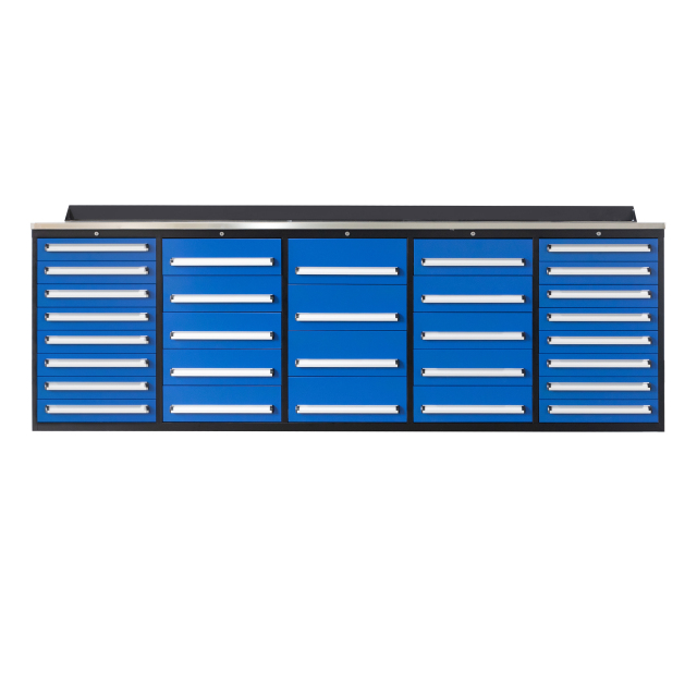 SELA Industrial 10FT-30D-3 Workbench, 30 Drawers