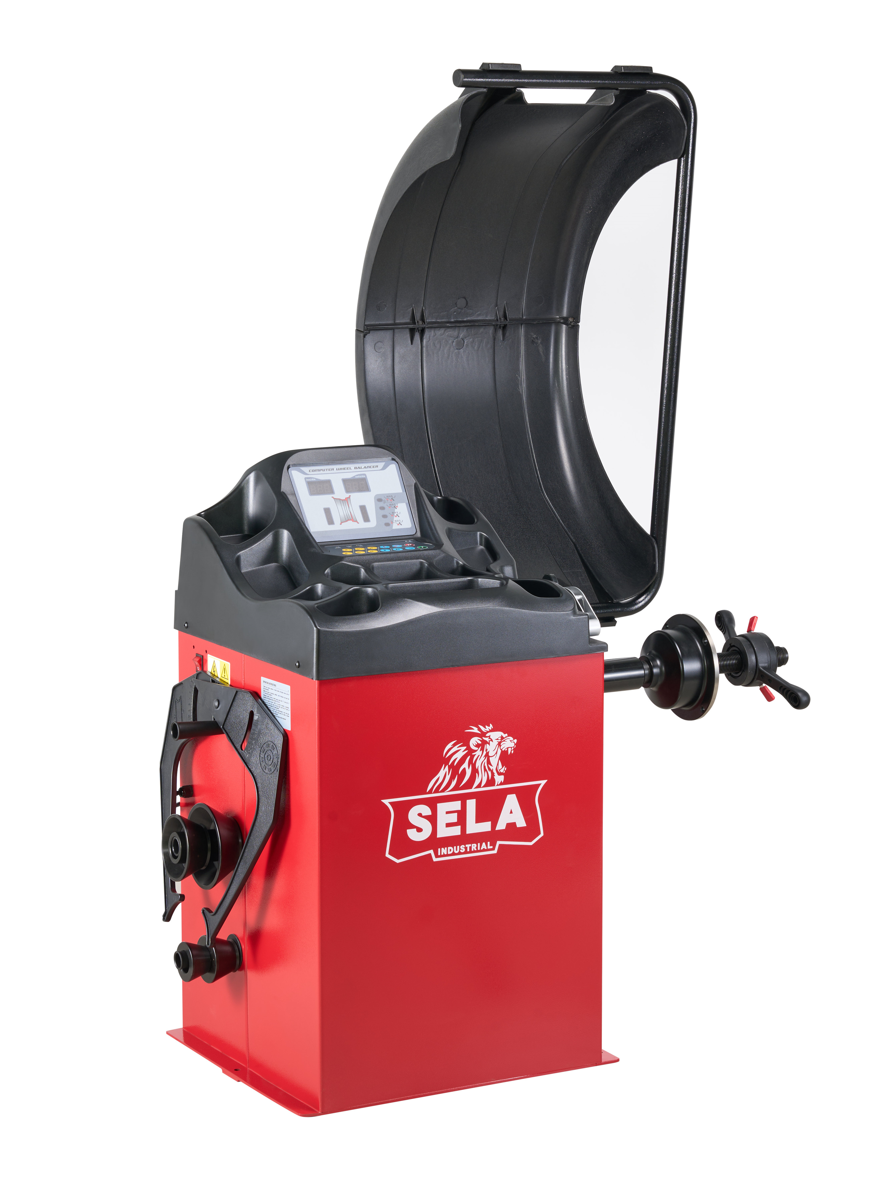 SELA Industrial Self-Calibrating Wheel Balancer, 10”-24” Rim Diameter