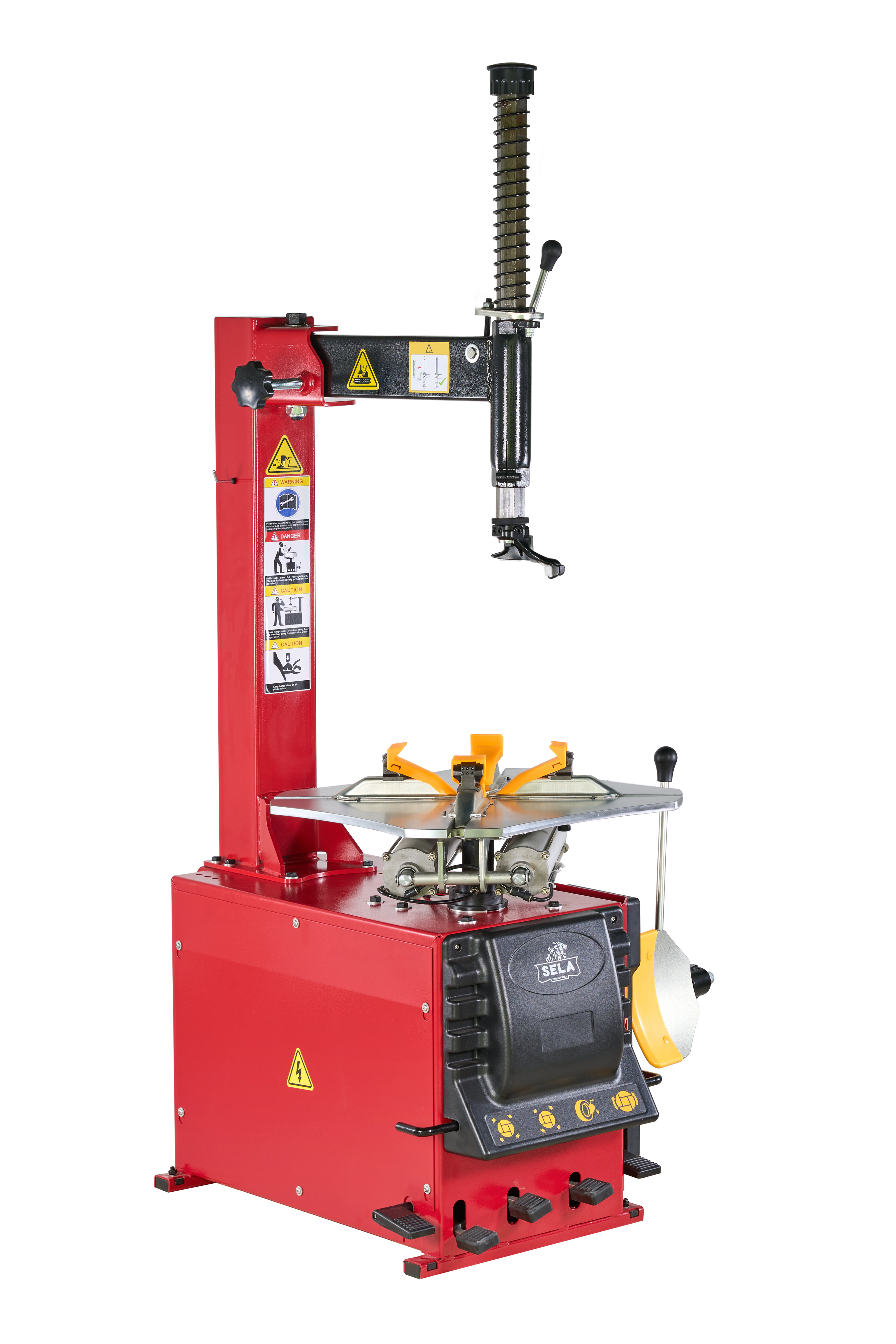 SELA Industrial Semi-automatic Tire Changer,12”-24” Rim Clamping Capacity