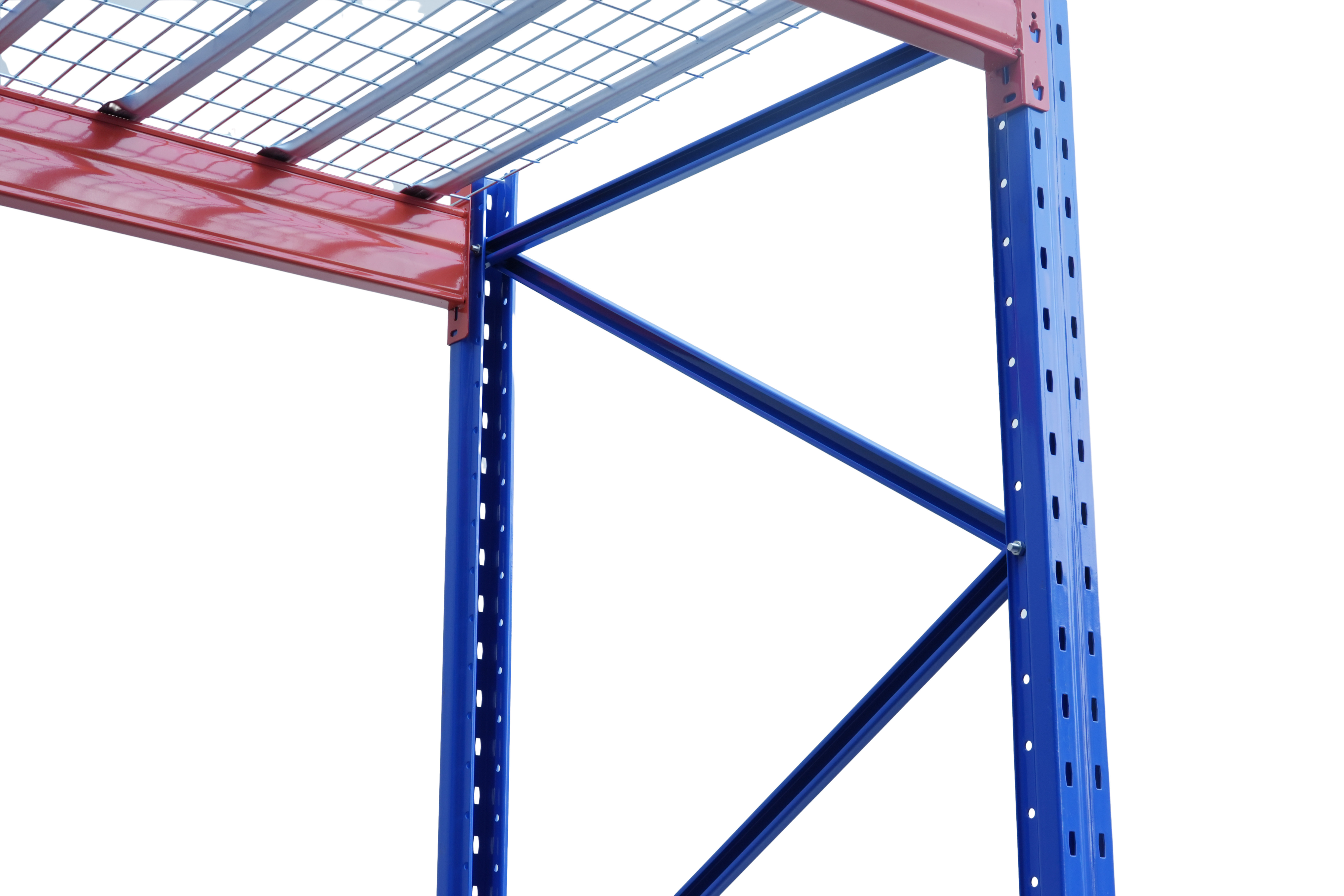 SELA Industrial W 120” ×D 48”×H 120” Heavy Duty Pallet Rack, 5600 lbs Layer Capacity