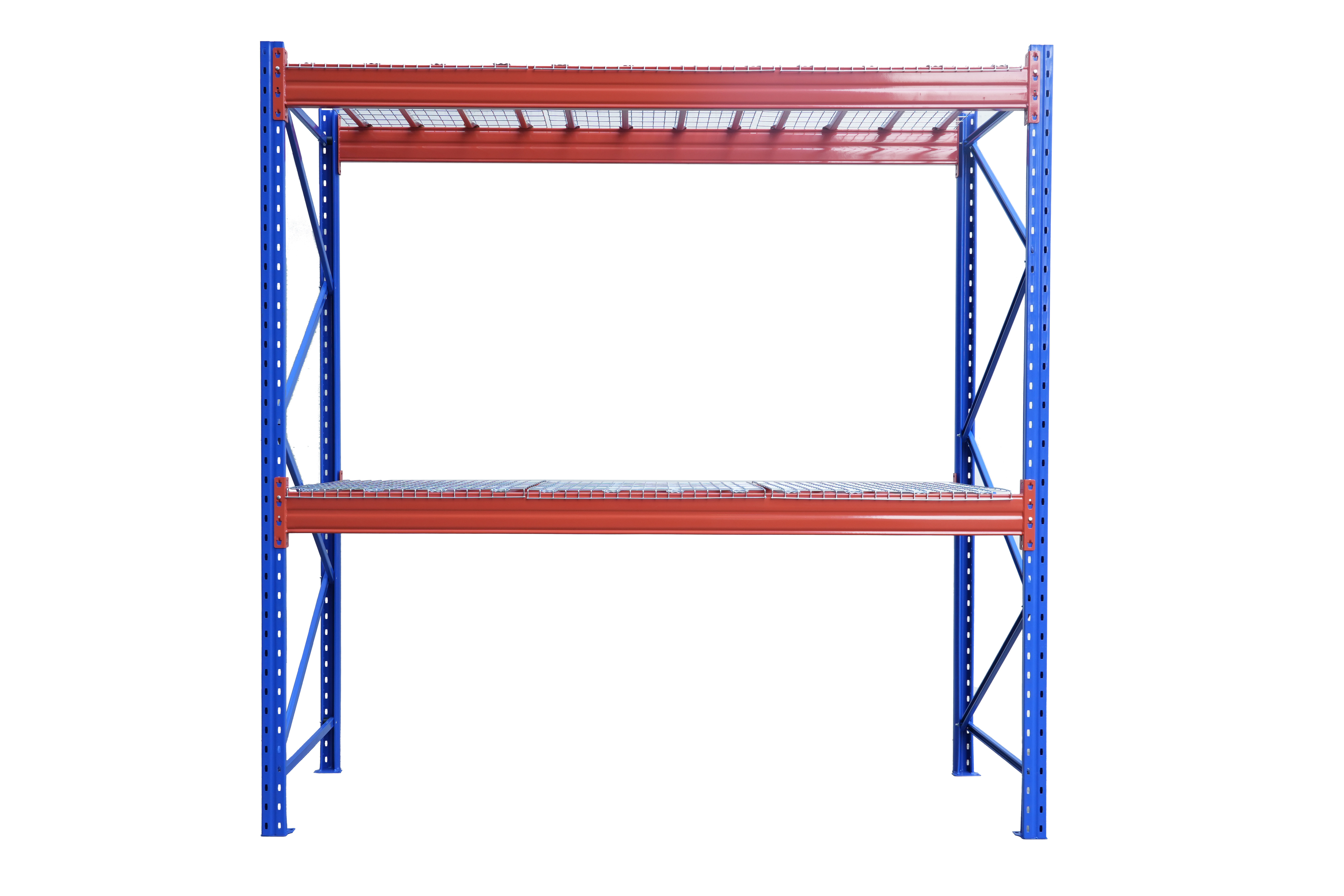 SELA Industrial W 120” ×D 48”×H 120” Heavy Duty Pallet Rack, 5600 lbs Layer Capacity