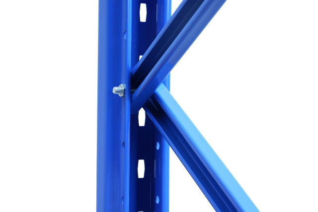 SELA Industrial W 120” ×D 48”×H 120” Heavy Duty Pallet Rack, 5600 lbs Layer Capacity