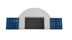 SELA Industrial Front & Back Wall For Kit, Compatible With SELA-C2020/C2040 Container Shelter