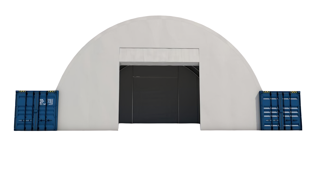 SELA Industrial Front & Back Wall For Kit, Compatible With SELA-C404015 Container Shelter
