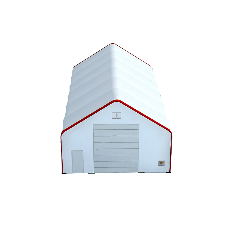 SELA Industrial W 30' x L 60' x H 22' PVC Cover Double Truss Peak Storage Shelter