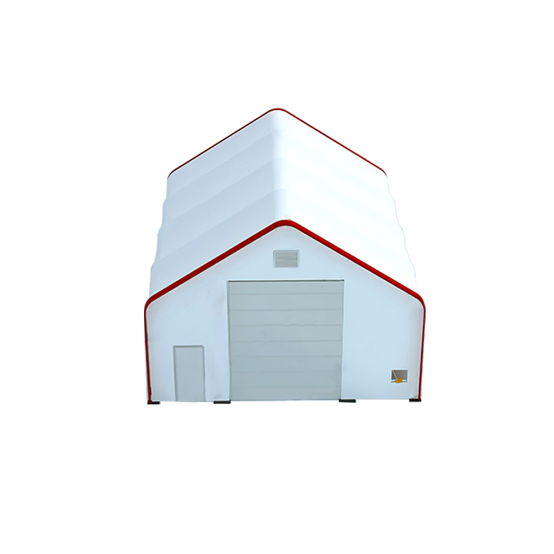 SELA Industrial W 30' x L 40' x H 22' PVC Cover Double Truss Peak Storage Shelter