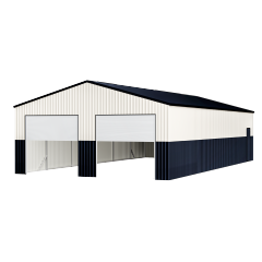 SELA Industrial 25FT x 49FT Metal Warehouse Shed