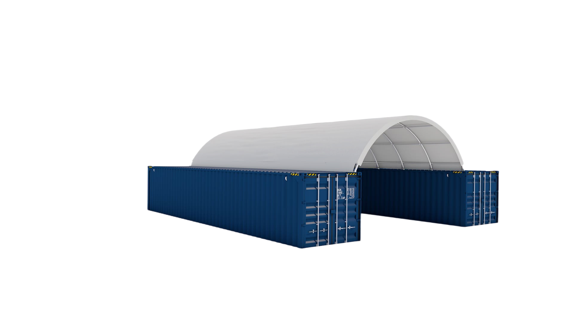 SELA Industrial W20'xL40'PVC Cover Container Shelter